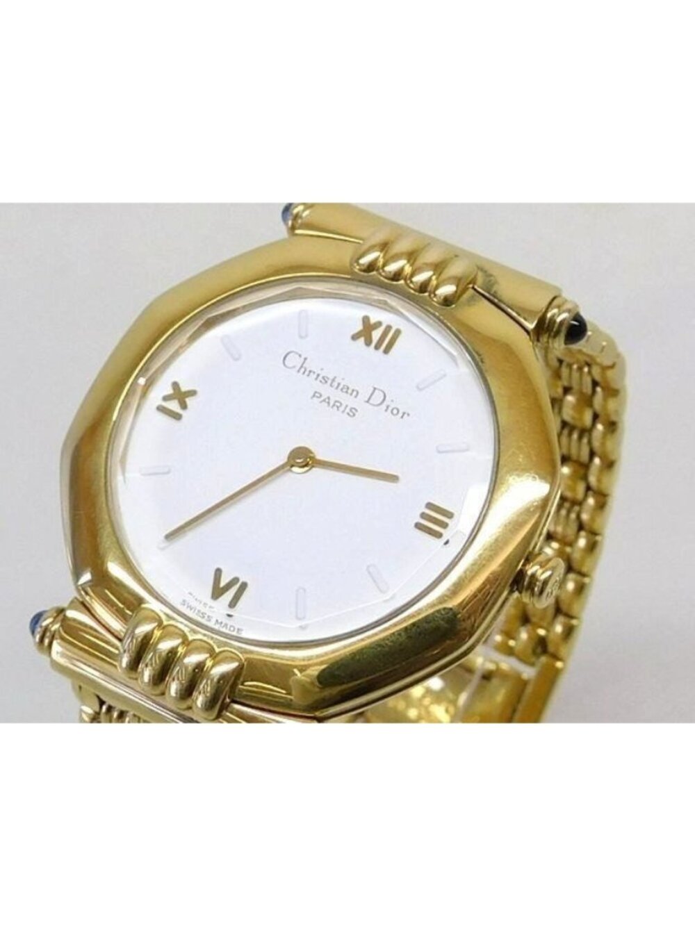 Dior Watch Gold White Dial